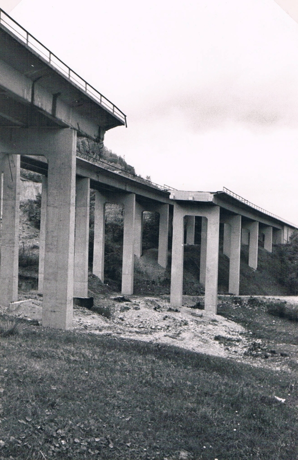 Franzosenschluchtbrücke zerstört